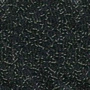 Miyuki Delica Perlen 1,6mm DB0606 transparent silverlined Dark Moss 5gr