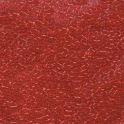 Miyuki Delica Perlen 1,6mm DB0704 transparent Orangish Red 5gr