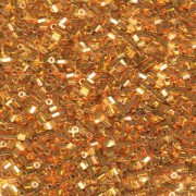 Miyuki Hexagon Perlen 11C-0191 2mm 24 Karat Gold Plated ca10gr