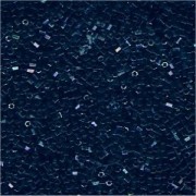 Miyuki Hexagon Perlen 1,5mm 0452 metallic rainbow midnight Blue ca 11gr