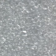 Miyuki Magatama Perlen 4mm 0131 Crystal ca 24gr