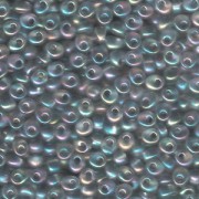 Miyuki Magatama Perlen 4mm 2136 transparent irisierend Pale Grey ca 24gr