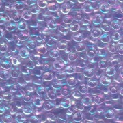 Miyuki Magatama Perlen 4mm 2145 lilaclined Crystal irisierend ca 24gr