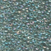 Miyuki Magatama Perlen 4mm 2148 olivegreenlined Crystal irisierend ca 24gr