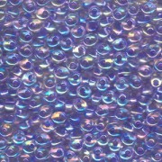 Miyuki Magatama Perlen 4mm 2150 lavenderlined Crystal irisierend ca 24gr
