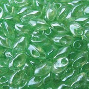 Miyuki Long Magatama Perlen 4x7mm ca8,5gr 3510 transparent pale Green