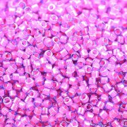 Miyuki Delica Perlen Neon 1,6mm DB2048 luminous Pink Taffy ca 5gr