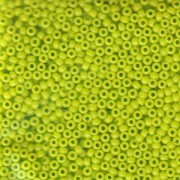 Miyuki Rocailles Perlen 2mm 0416 opaque Chartreuse ca 12gr