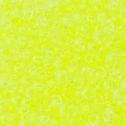 Miyuki Rocailles Perlen 1,5mm 1119 inside colorlined Neon Lime Aid ca 11gr