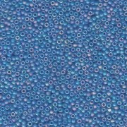 Miyuki Rocailles Perlen 1,5mm 0149FR  matt rainbow light Blue ca 11gr