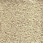 Miyuki Rocailles Perlen 1,5mm 2021 matt Cream ca 11gr