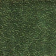 Miyuki Rocailles Perlen 1,5mm 0306 gold luster Olive Green ca 11gr