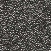 Miyuki Rocailles Perlen 2mm 2010 matt Dark Grey 12gr