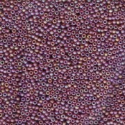 Miyuki Rocailles Perlen 2,2mm 134FR oder 9660-404 transparent matt rainbow light Brown ca 10gr