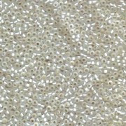 Miyuki Rocailles Perlen 2,2mm 1901 oder 9660-044 silverlined semimatt Crystal ca 10gr