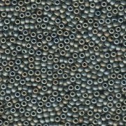 Miyuki Rocailles Perlen 2,2mm 2002 oder 9660-804 matt metallic Grey ca 10gr