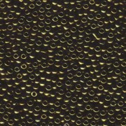 Miyuki Rocailles Perlen 2,2mm 0459 oder 9660-564 metallic Olive ca 10gr
