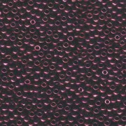 Miyuki Rocailles Perlen 3mm 0460 metallic dark Raspberry ca 13gr