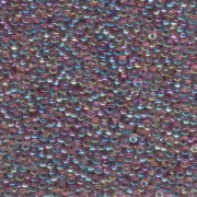 Miyuki Rocailles Perlen 2mm 0256 transparent rainbow Light Amethyst 12gr