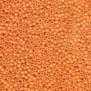 Miyuki Rocailles Perlen 2mm 0406 opaque Dark Orange 12gr