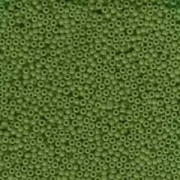 Miyuki Rocailles Perlen 1,5mm 0411 opaque Green ca 11gr