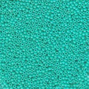 Miyuki Rocailles Perlen 1,5mm 0412 opaque Aqua ca 11gr
