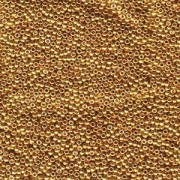 Miyuki Rocailles Perlen 3mm 0182 galvanized Gold ca 13gr
