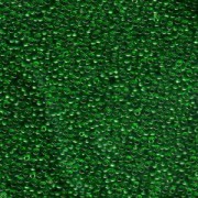 Miyuki Rocailles Perlen 1,5mm 0146 transparent Kelly Green ca 11gr