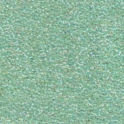 Miyuki Rocailles Perlen 1,5mm 0277 inside colorlined Lime AB ca 11gr