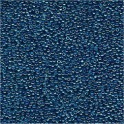 Miyuki Rocailles Perlen 1,5mm 0291 transparent rainbow Turquoise-Violet ca 11gr