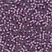Miyuki Rocailles Perlen 3mm 2650 inside colorlined Light Rose - Violet ca 13gr