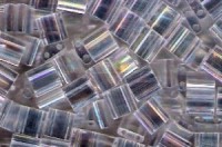 Miyuki Tila Perlen 5mm Crystal AB TL0250 7,2gr