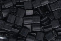 Miyuki Tila Perlen 5mm Black Matt TL0401F 7,2gr