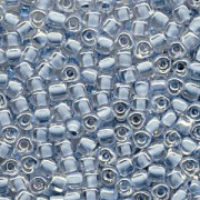 Miyuki Dreieck Perlen, Triangle Beads 2,5mm 1116 colorlined Medium Blue 13gr