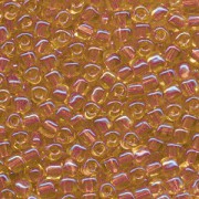 Miyuki Dreieck Perlen, Triangle Beads 2,5mm 1163 colorlined Gold Berry 13gr