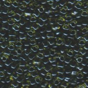 Miyuki Dreieck Perlen, Triangle Beads 2,5mm 1816 colorlined Peridot Black 13gr