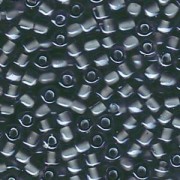 Miyuki Dreieck Perlen, Triangle Beads 2,5mm 1841 Black Grey 13gr