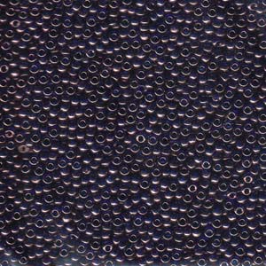 Miyuki Rocailles Perlen 1,5mm 0308 Cobalt Gold Luster ca 11gr