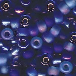 Miyuki Rocailles Perlen 4mm Mix02 Blue Tones ca 20 Gr.