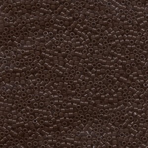 Miyuki Delica Perlen 1,6mm DB0734 opaque Chocolate Brown 5gr