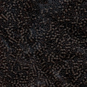 Miyuki Delica Perlen 1,6mm DB0769 transparent matte Dark Brown 5gr