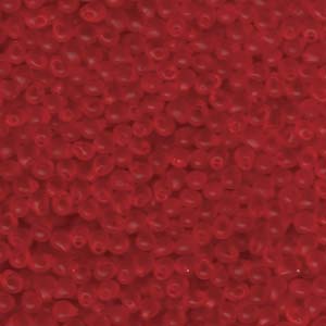 Miyuki Tropfen Perlen 3,4mm 0140F transparent Red ca 10gr