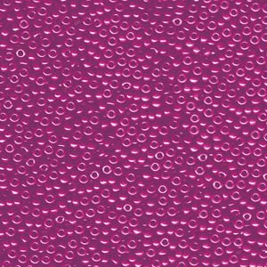 Miyuki Rocailles Perlen 2mm 1385 dyed opaque Pink ca 12gr