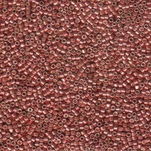 Miyuki Delica Perlen 1,6mm DB0423 dyed galvanized Cranberry 5gr