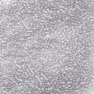 Miyuki Delica Perlen 1,6mm DB1111 transparent Grey Mist 5gr
