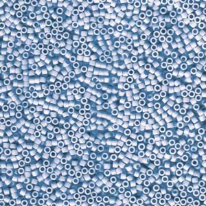 Miyuki Delica Perlen 1,6mm DB1137 opaque Agate Blue 5gr