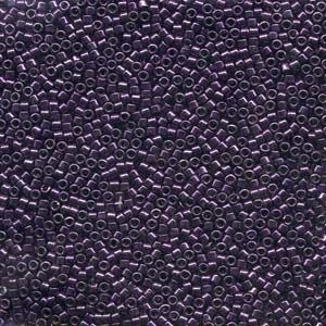 Miyuki Delica Perlen 1,6mm DB0464 galvanized Dark Purple 5gr