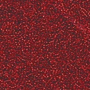 Miyuki Rocailles Perlen 1,5mm 1419 silverlined rainbow Red ca 11gr