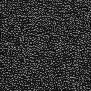 Miyuki Rocailles Perlen 1,5mm 2001 metallic matte Blue Grey ca 11gr