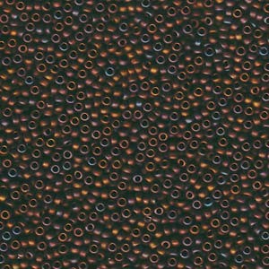 Miyuki Rocailles Perlen 1,5mm 2005 metallic matte Copper ca 11gr